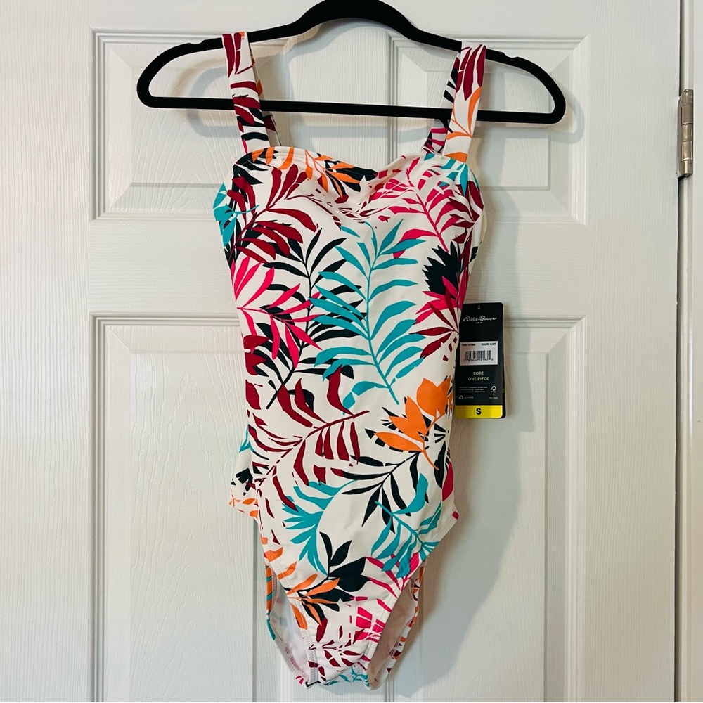NWT SML Eddie Bauer 1 piece swimsuit